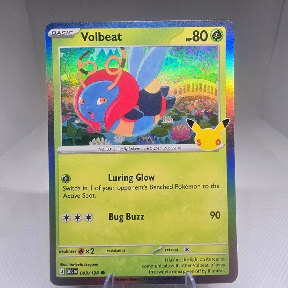 Volbeat #3 pokemon 30th Celebration